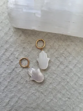 Hamsa Shell Charm
