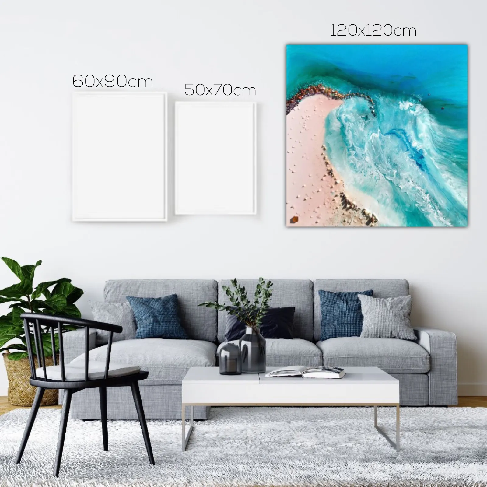 Heart Reef 7 Abstract Seascape. Limited Edition Print