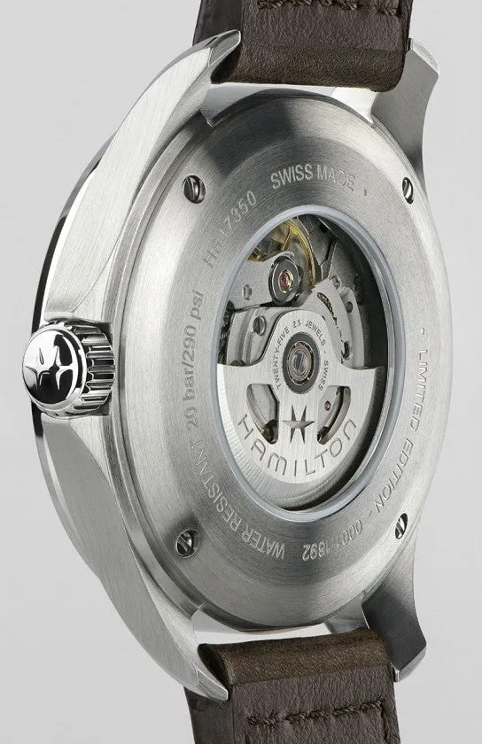 HML Watch Khaki Aviation Pilot Schott NYC Limited Edition