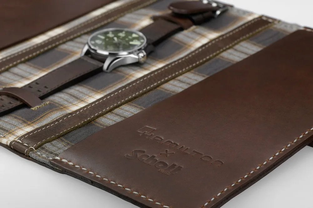 HML Watch Khaki Aviation Pilot Schott NYC Limited Edition