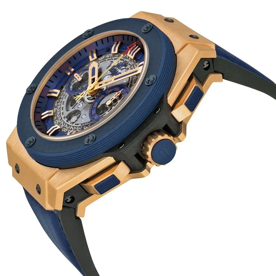 Hublot King Power Special One Automatic Chronograph Skeleton Dial Men's Watch 701OQ0138GRSPO14 701.OQ.0138.GR.SPO14