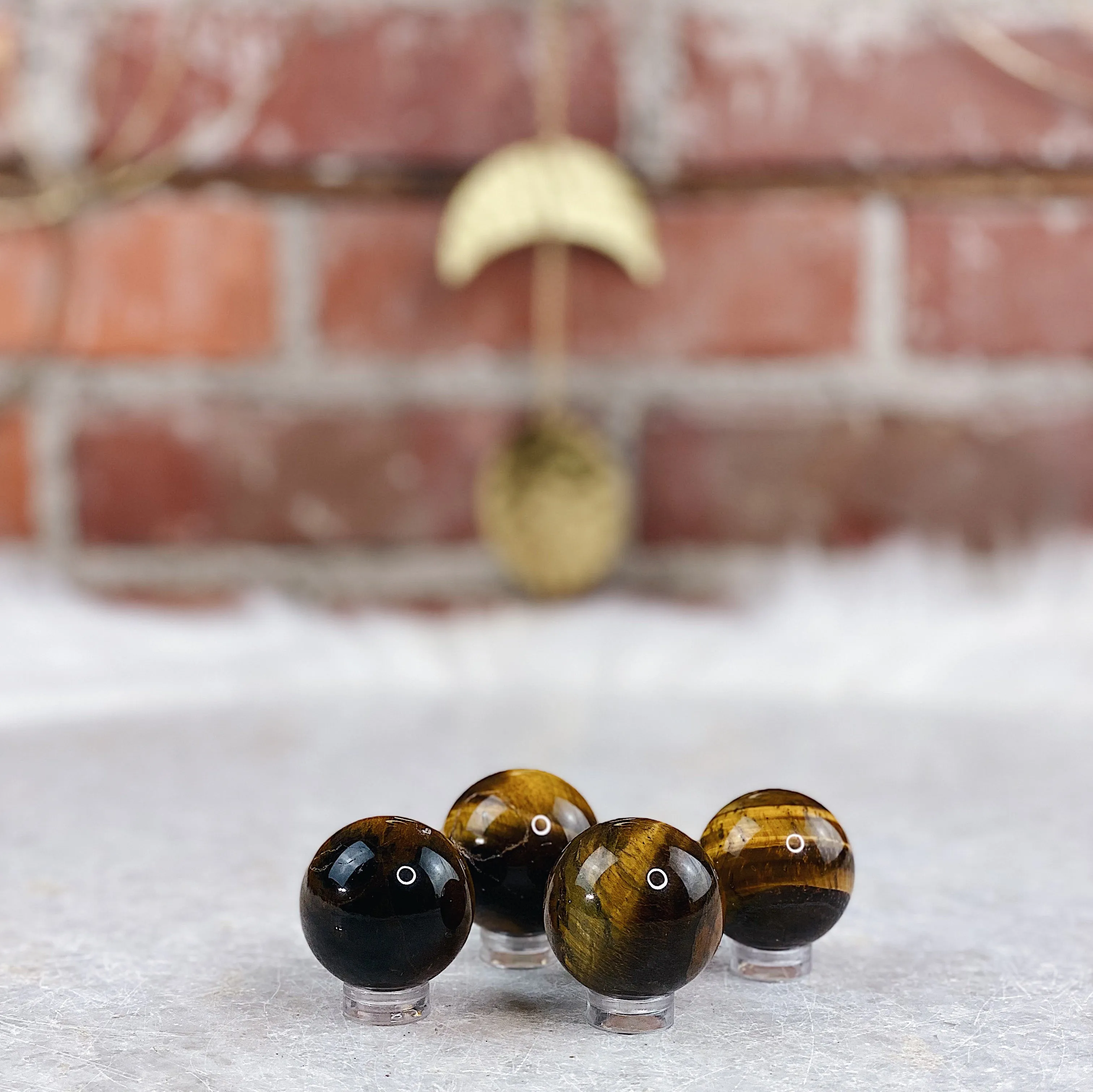 Intuitively Chosen Tiger’s Eye Sphere