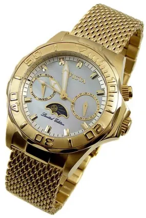 Invicta Pro Diver White Mother of Pearl Dial Ladies Watch 0754