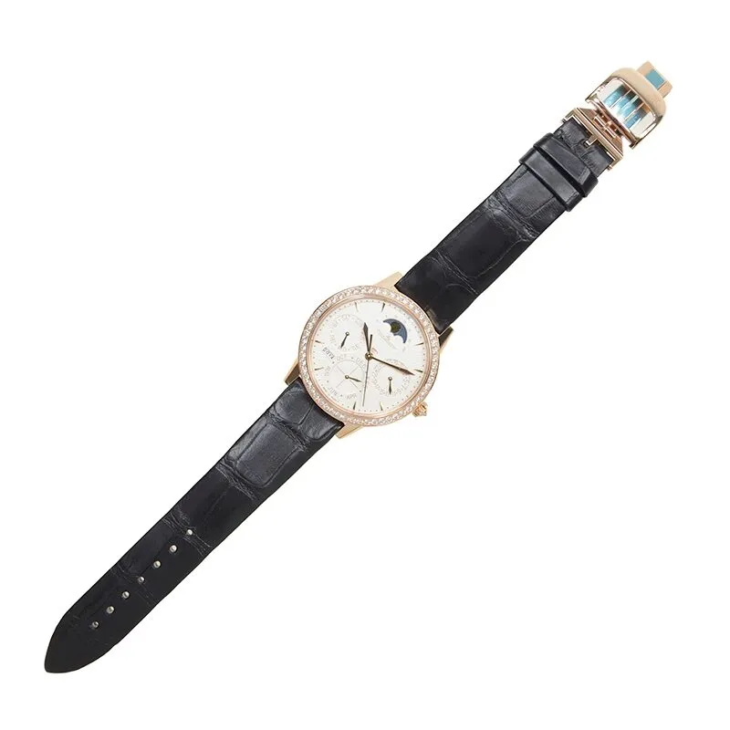 Jaeger LeCoultre Rendez-Vous Perpetual Calendar Silver Dial Ladies Watch Q3492420