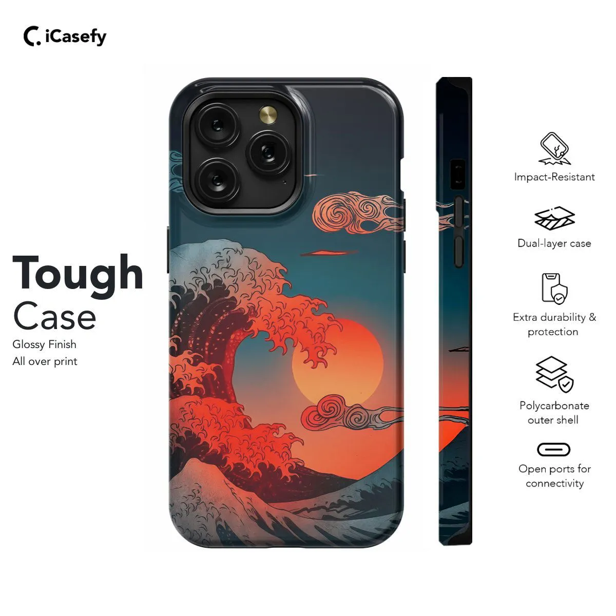Japanese The Great Wave off Phone Case iPhone Samsung Pixel & More