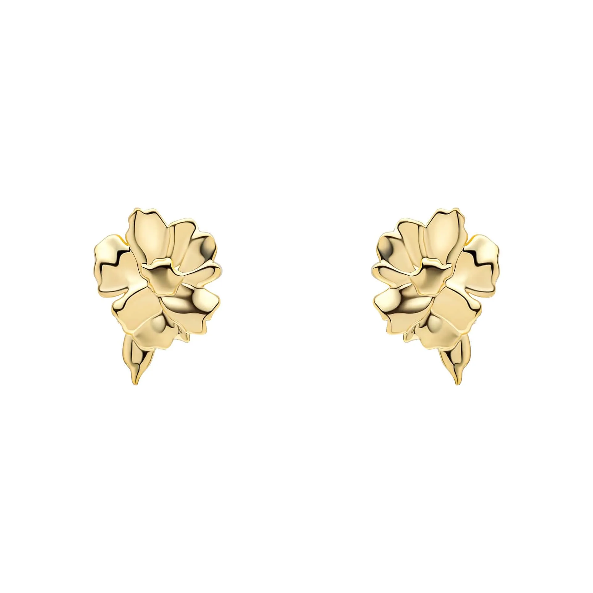 Laura Ashley Gold Plated Albertine Rose Earrings E6513