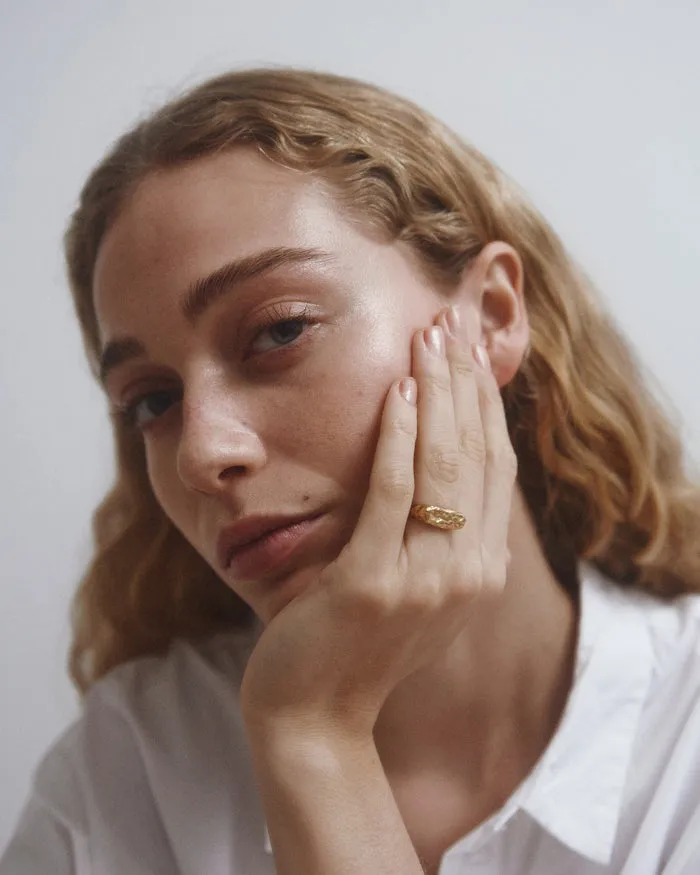 LEA HOYER - Wave - Gold Plated