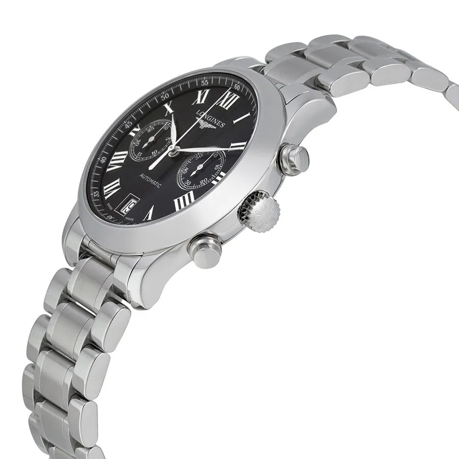 Longines Master Automatic Black Dial Men's Watch L2.669.4.51.6