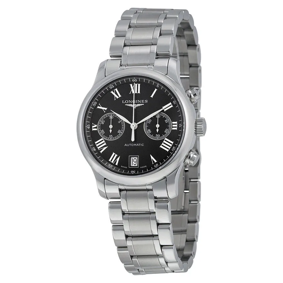 Longines Master Automatic Black Dial Men's Watch L2.669.4.51.6