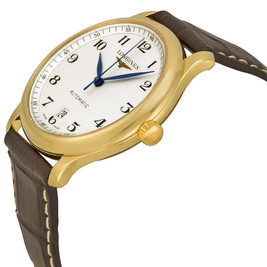 Longines Master Collection Automatic Silver Dial Brown Leather Men's Watch L26286783 L2.628.6.78.3