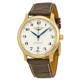 Longines Master Collection Automatic Silver Dial Brown Leather Men's Watch L26286783 L2.628.6.78.3