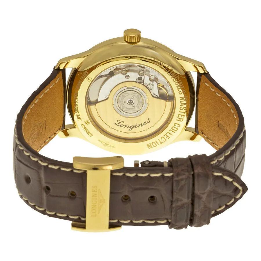 Longines Master Collection Automatic Silver Dial Brown Leather Men's Watch L26286783 L2.628.6.78.3
