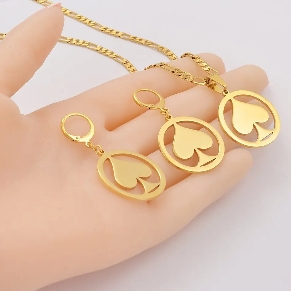 Micronesia Pendant Necklaces and Earrings sets