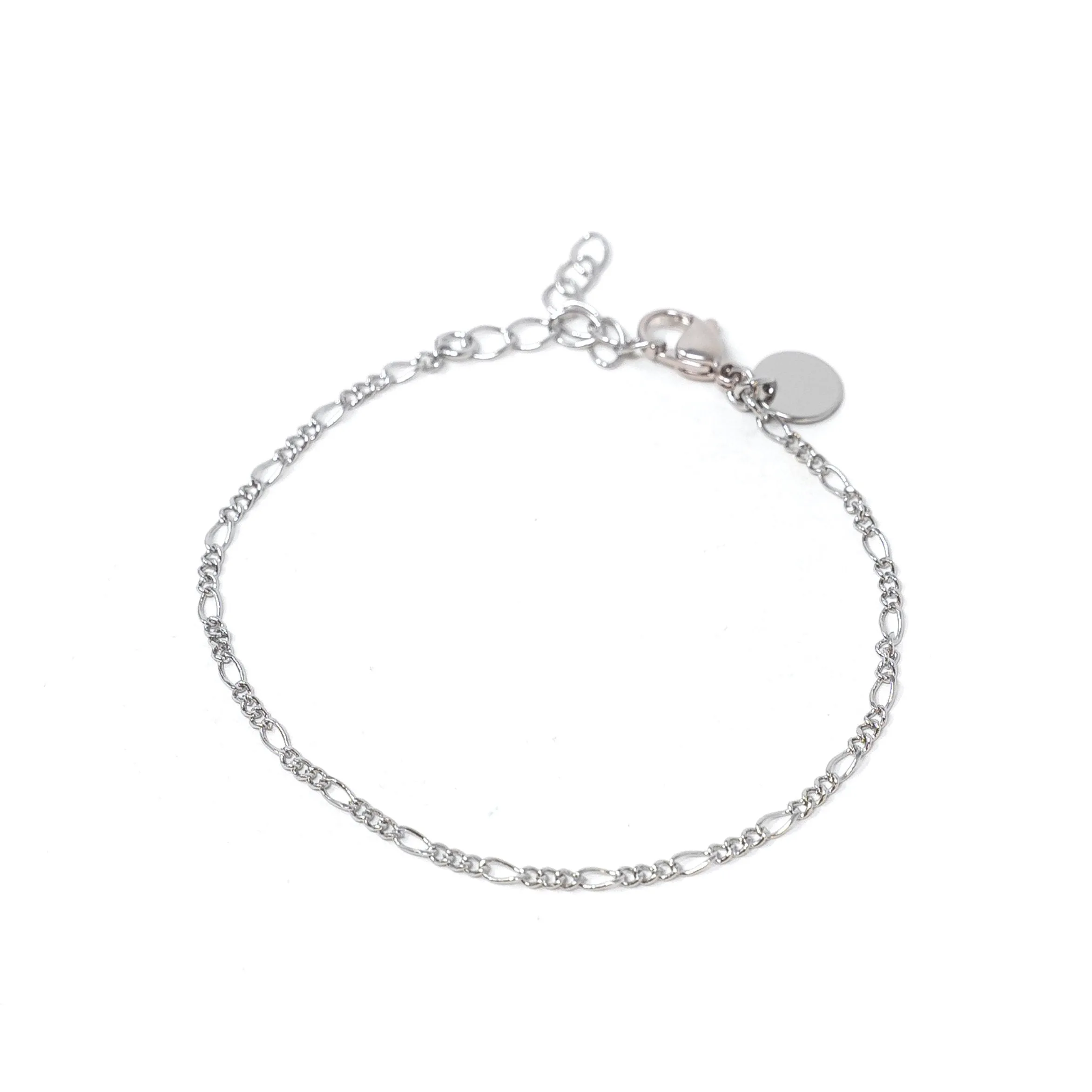 Mini Paperclip Anklet