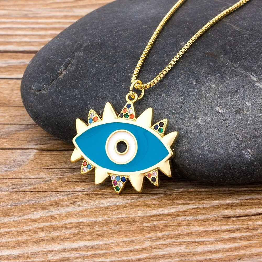 New Arrival Evil Eye Pendant Necklace