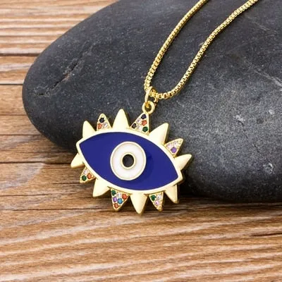 New Arrival Evil Eye Pendant Necklace