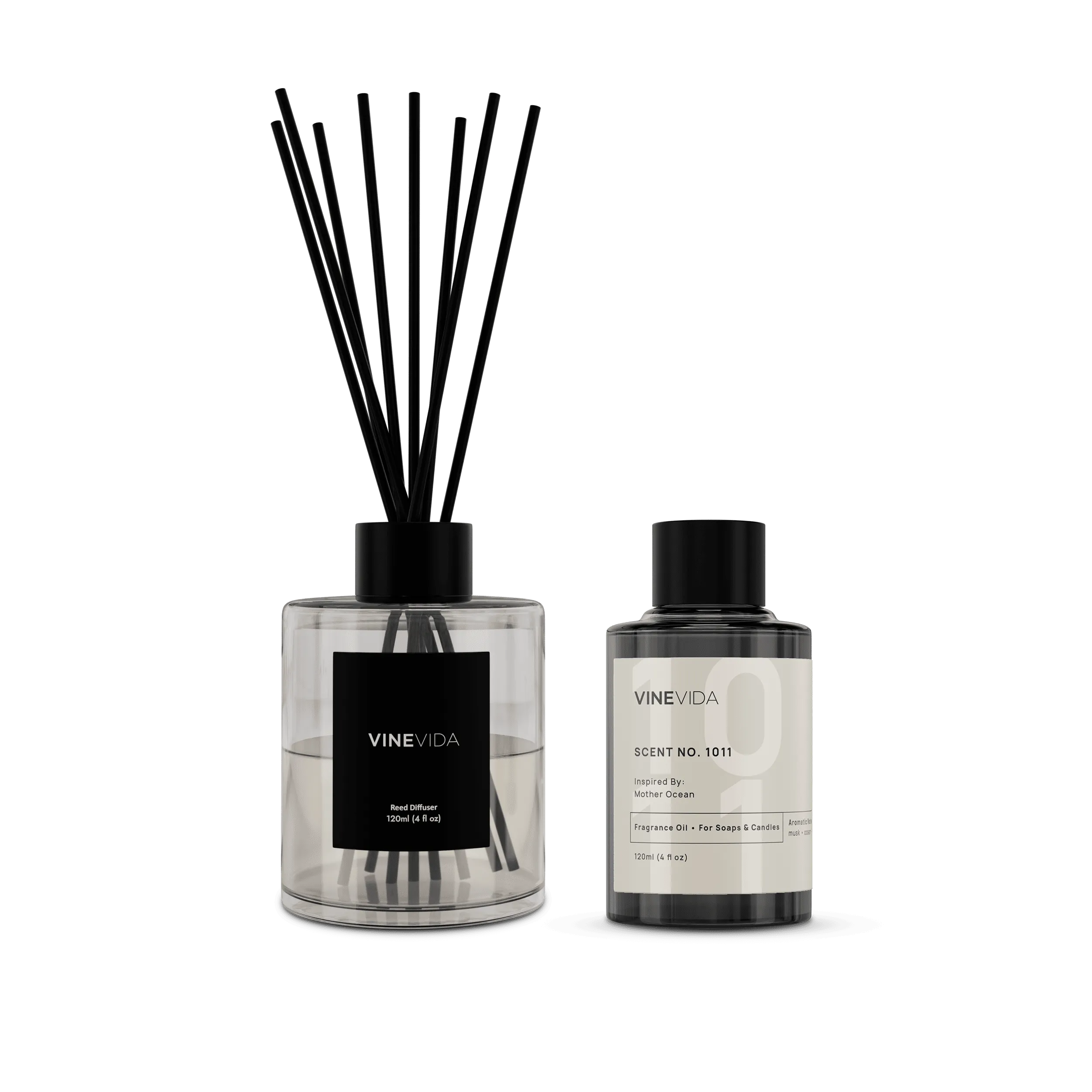 NO. 1011 Reed Diffuser - Inspired by: Mother Ocean & Margaritaville Hotel