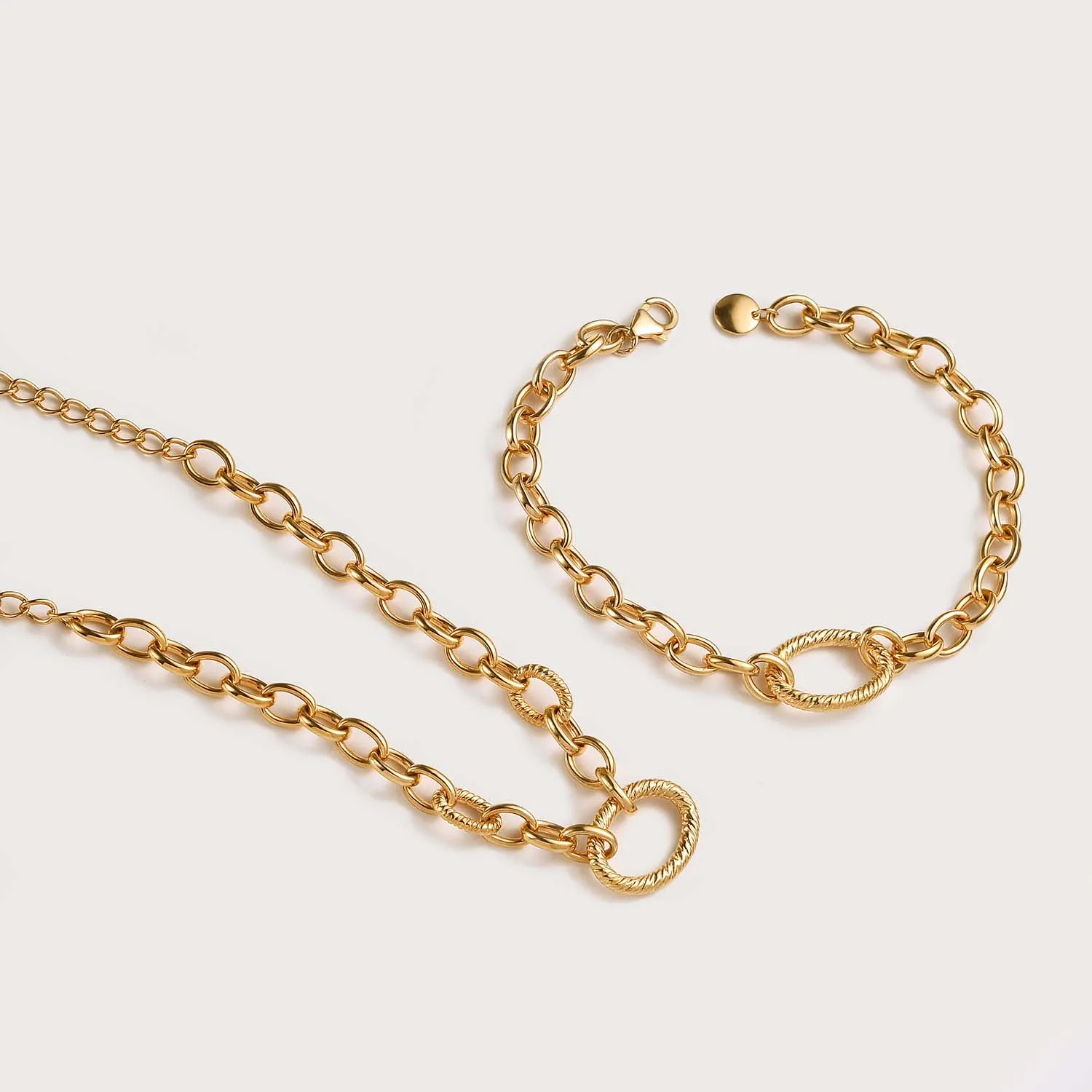 Ocean Link Necklace   Ocean Link Bracelet