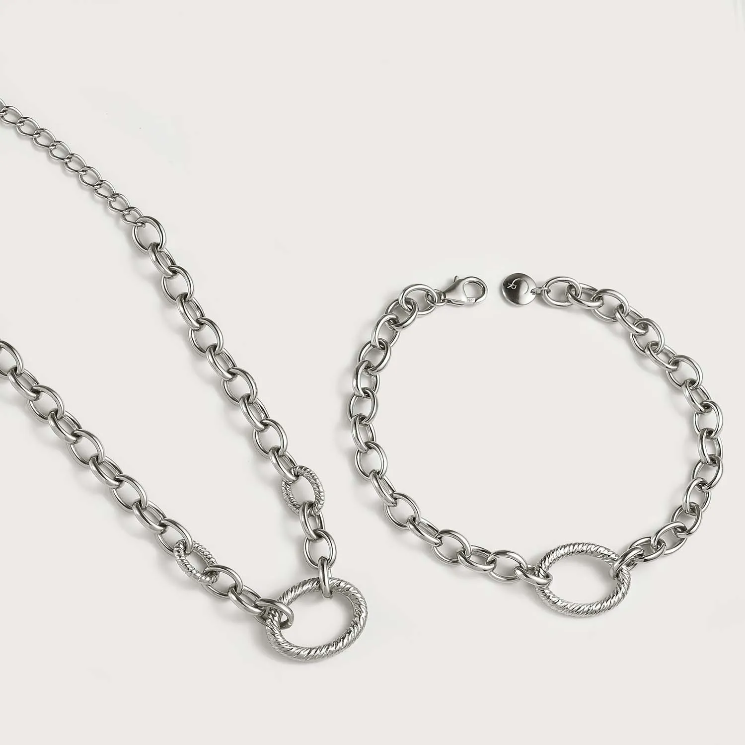Ocean Link Necklace   Ocean Link Bracelet