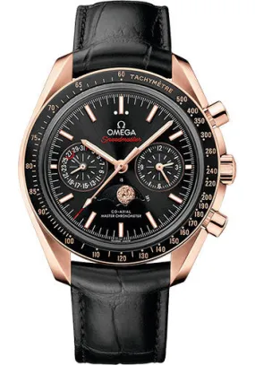 Omega - Speedmaster Moonphase Chronograph 42.25 mm - Sedna Gold Watch 304.63.44.52.01.001