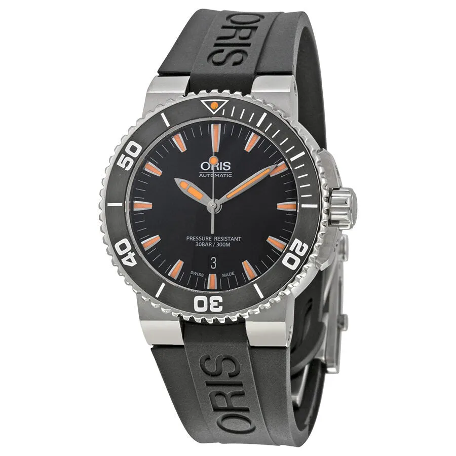 Oris Aquis Automatic Black Dial Men's Watch 733-7653-4159RS 01 733 7653 4159-07 4 26 34EB