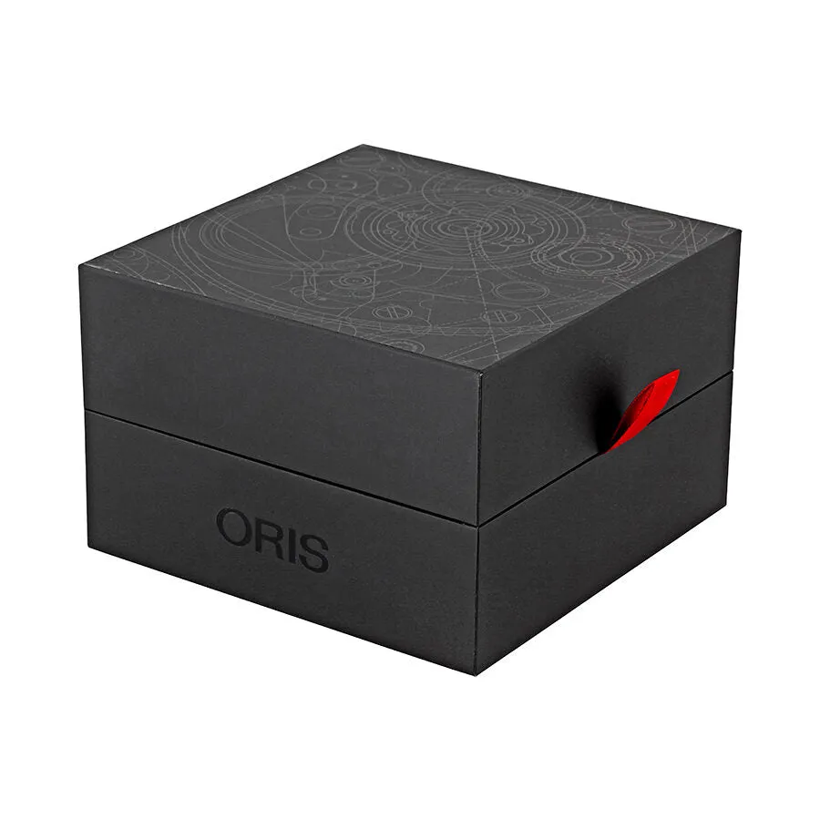 Oris Big Crown Swiss Hunter Team Steel Mid Size Watch 733-7649-4091 Set MB 01 733 7649 4091-Set MB