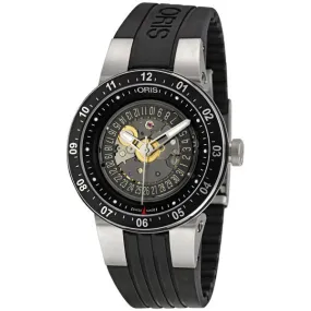 Oris Men's Williams F1 Team Skeleton Date  Automatic Watch 733-7613-4114RS 01 733 7613 4114 07 4 24 44
