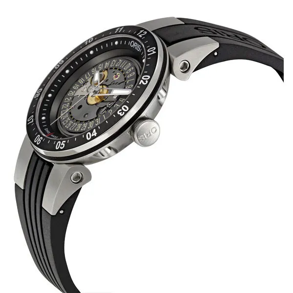 Oris Men's Williams F1 Team Skeleton Date  Automatic Watch 733-7613-4114RS 01 733 7613 4114 07 4 24 44