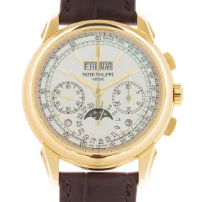 Patek Philippe Grand Complications Perpetual Chronograph Hand Wind White Dial Men's Watch 5270J-001