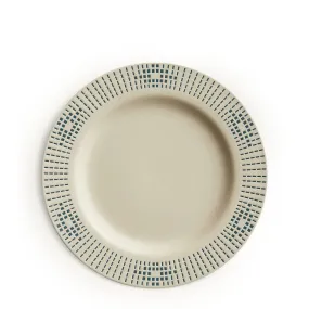 Pendleton 8" Plate Set of 4 Beaded Sandshell