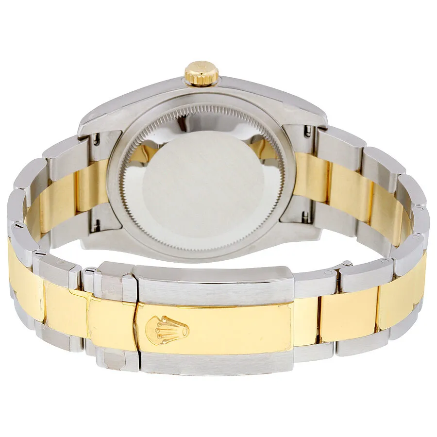 Rolex Oyster Perpetual Datejust 36 Ivory Dial Stainless Steel and 18K Yellow Gold Bracelet Automatic Men's Watch 116233IJAO
