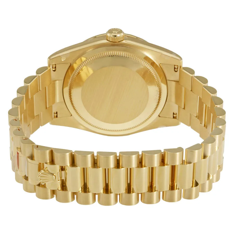 Rolex Oyster Perpetual Mother of Pearl Diamond 18K Yellow Gold Ladies Watch 118388MDP