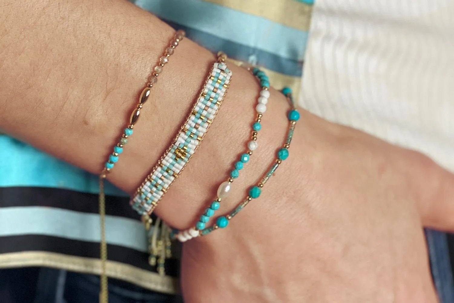 Sabine 2  Layer Stack  Bracelet Stack