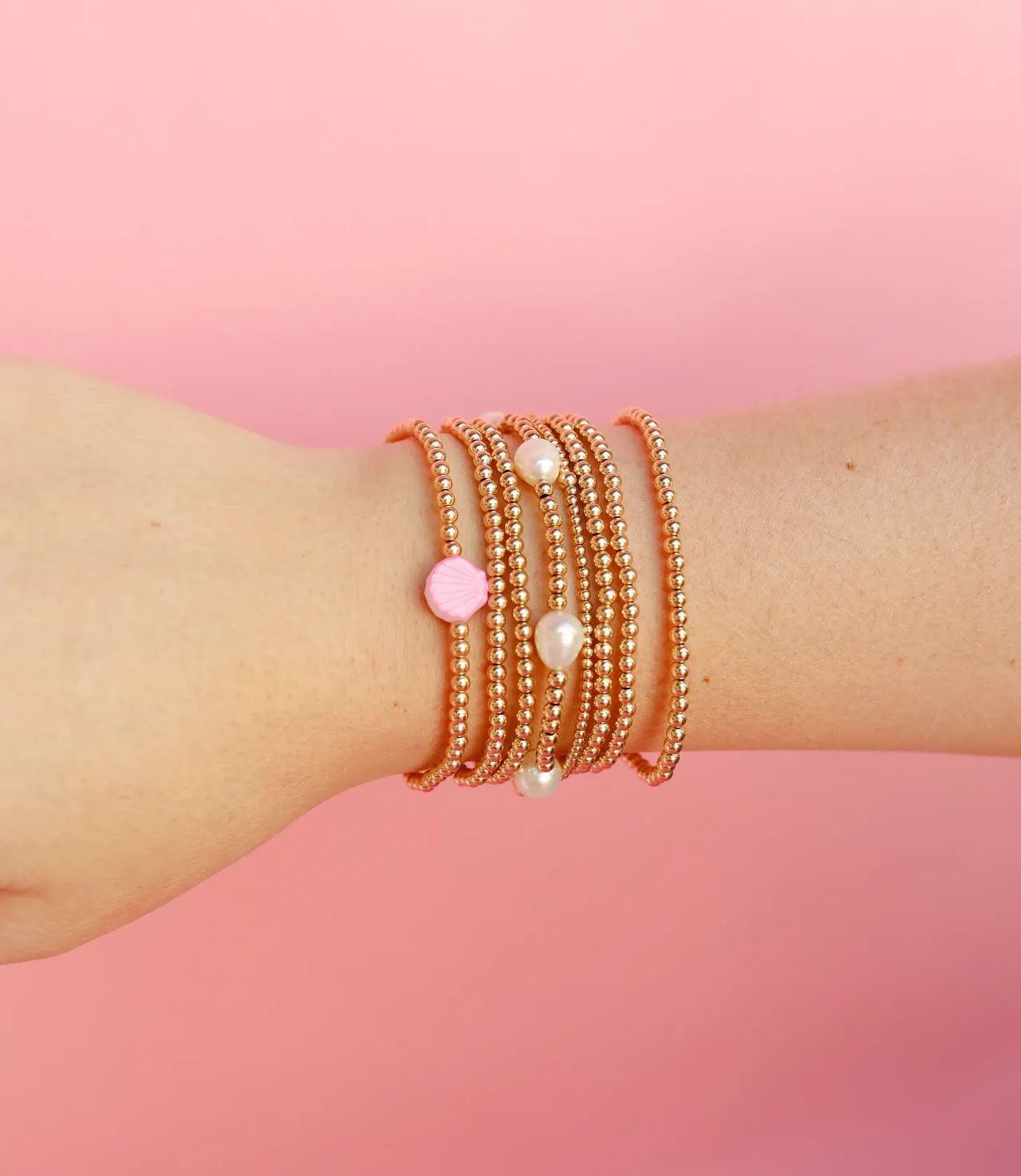 Seashell Beaded Bracelet