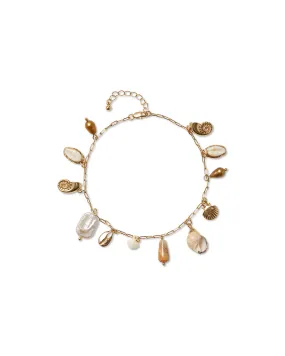 Shell Charm Anklet