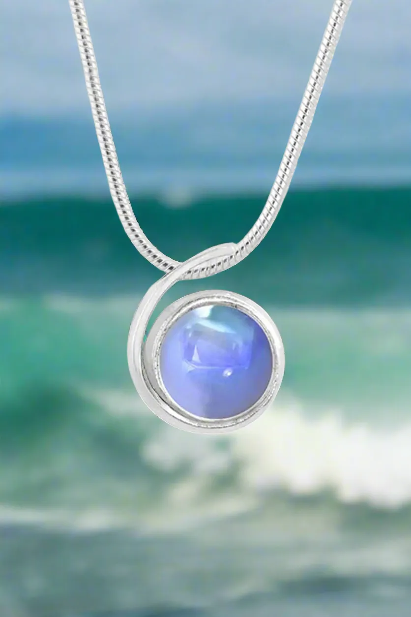 Small Wave Pendant