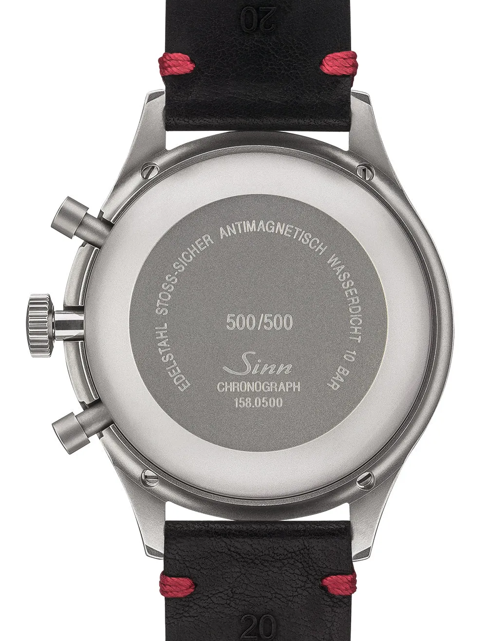 SN Watch 158 Black Vintage Cowhide Strap Limited Edition