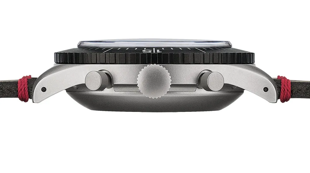 SN Watch 158 Black Vintage Cowhide Strap Limited Edition