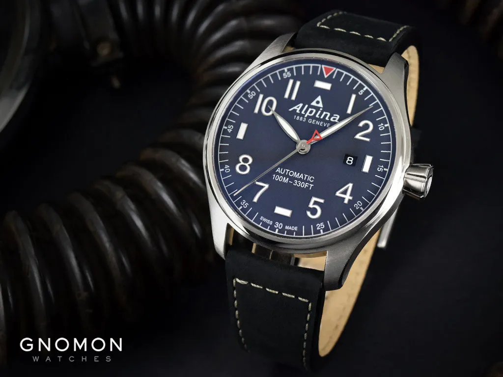 Startimer Pilot Automatic Dark Blue 44mm Ref. AL-525NN4S6