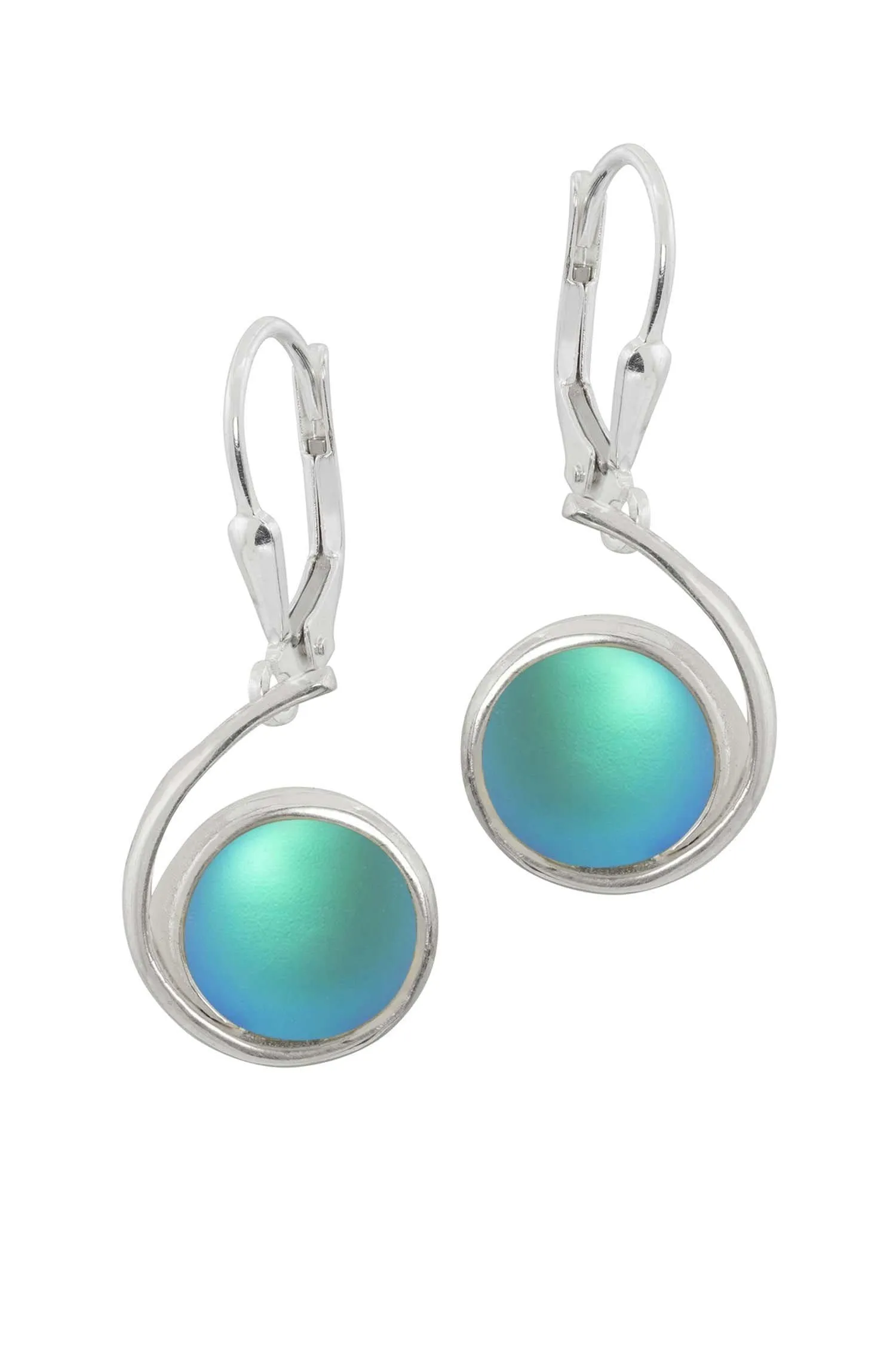 Sterling Silver Wave Earrings