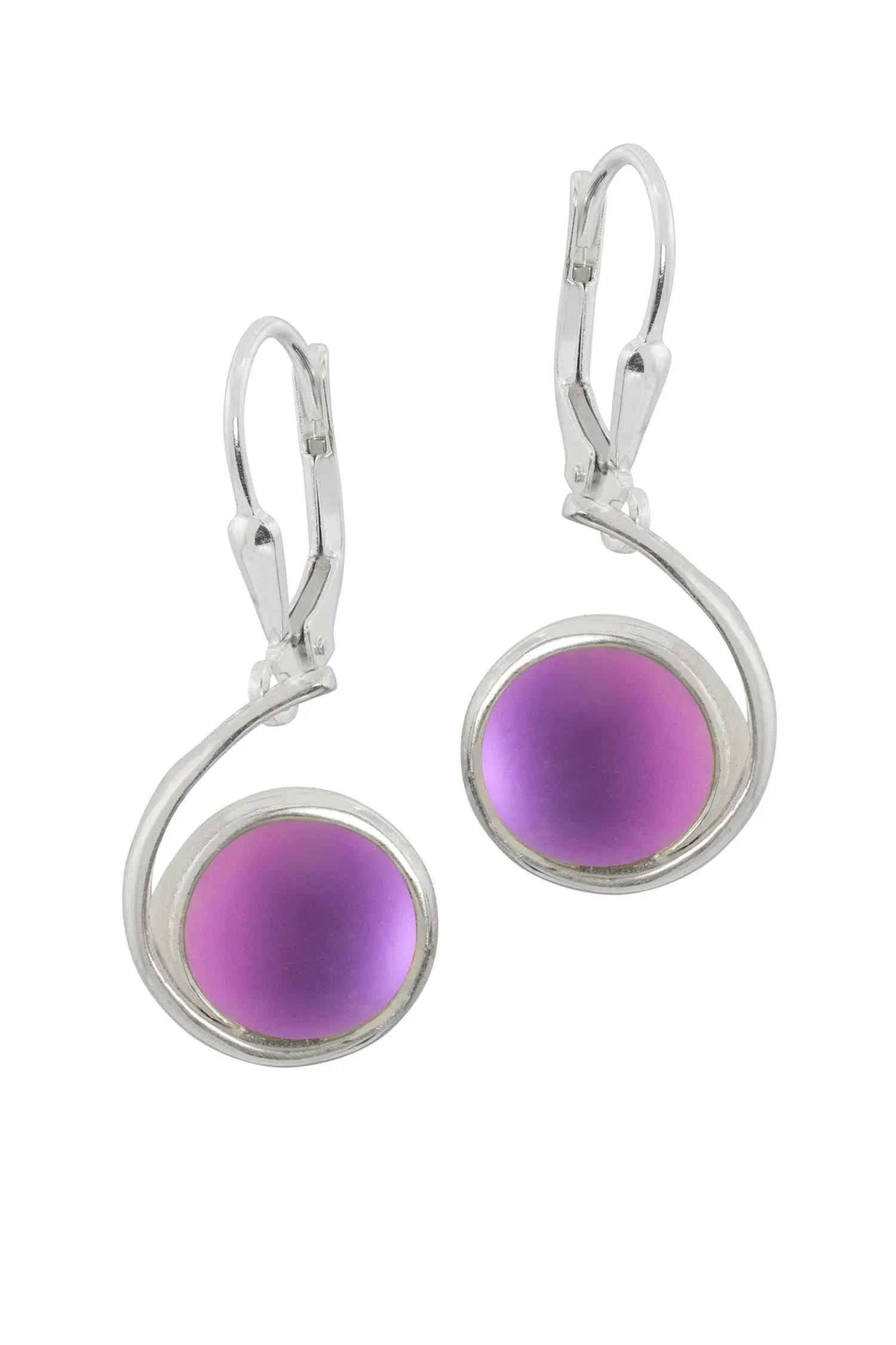 Sterling Silver Wave Earrings