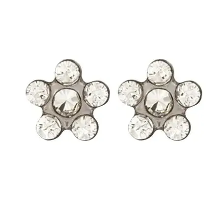 Studex Daisy April Crystal Stainless Steel