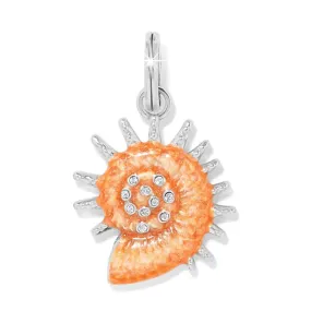 Sunburst Shell Charm