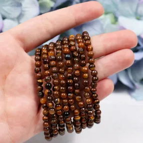 Tiger's Eye Beaded Bracelet