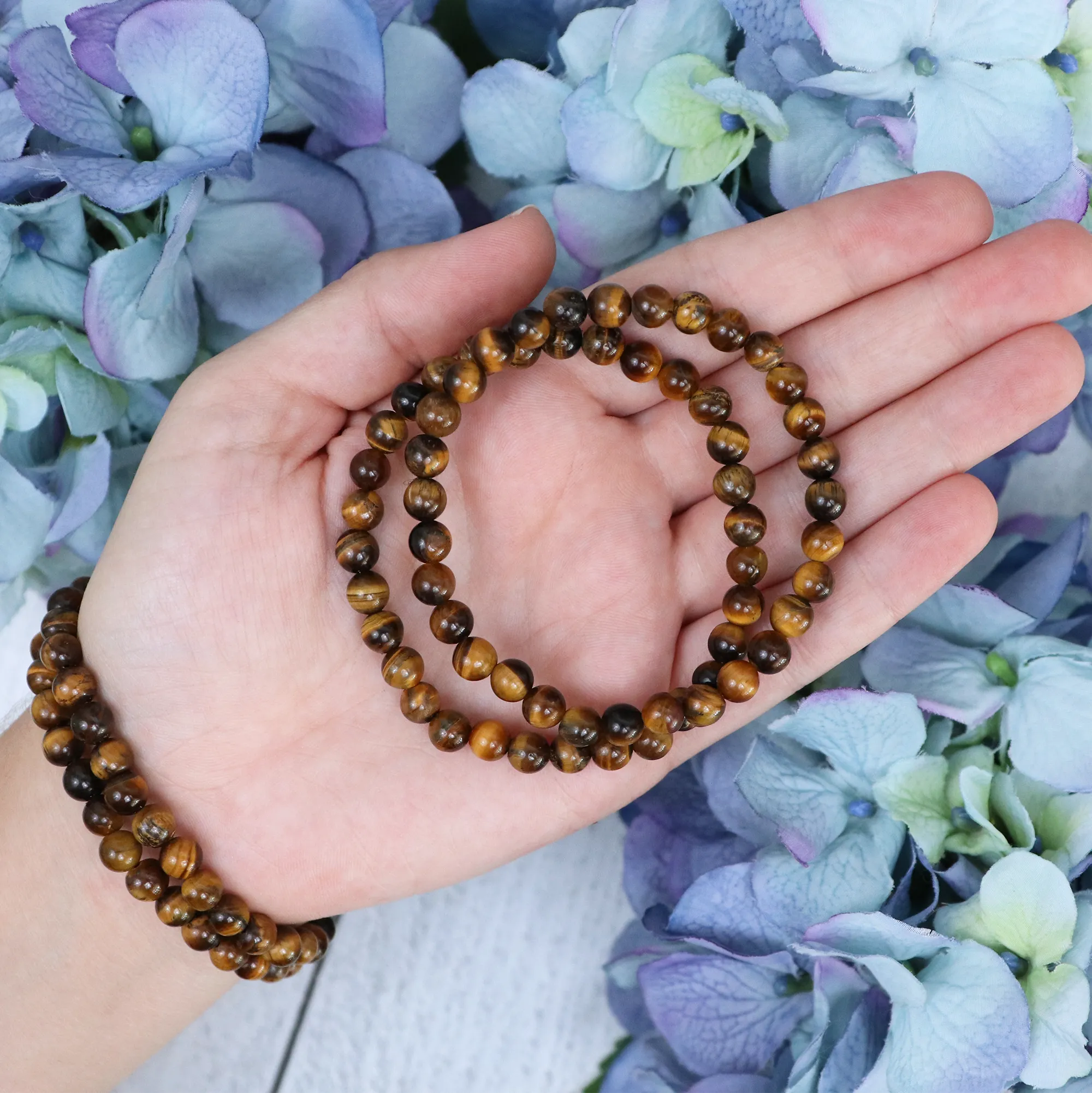 Tiger's Eye Beaded Bracelet