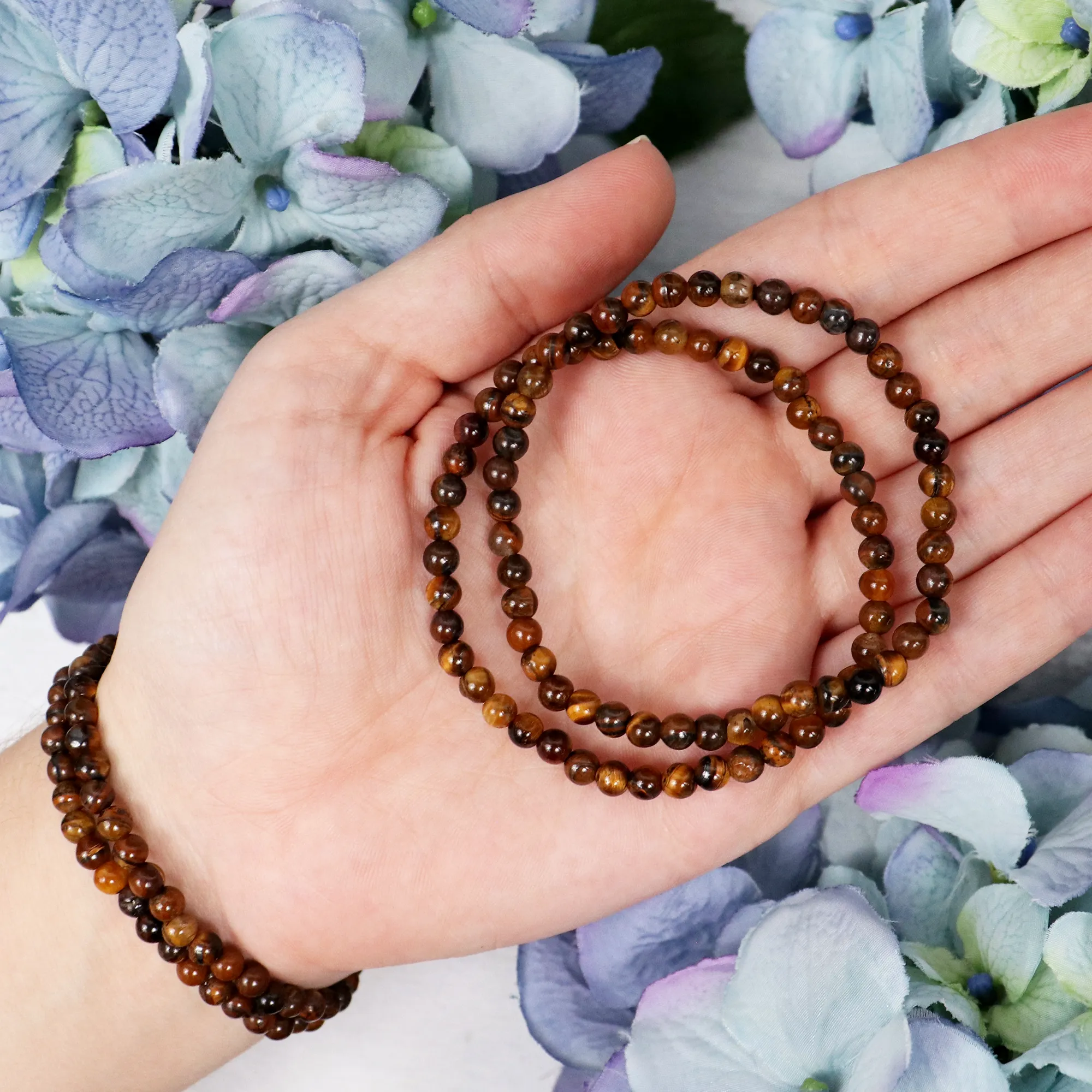 Tiger's Eye Beaded Bracelet