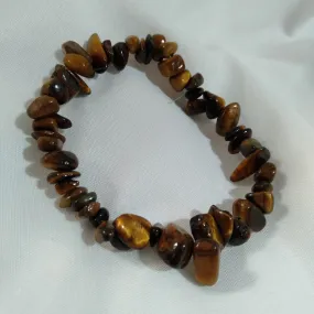 Tiger's Eye Chip Bead Bracelets
