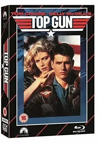 Top Gun (1986) Blu-Ray & DVD (VHS Style Edition)