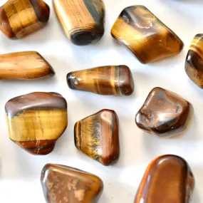 Tumbled Tiger's Eye Crystals
