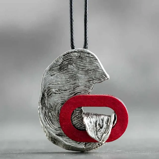 Vintage Handmade irregular long rope Pendant&Necklaces